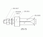EXTRACTOR DE PINZA INTERIOR FORZA SERIE 2500